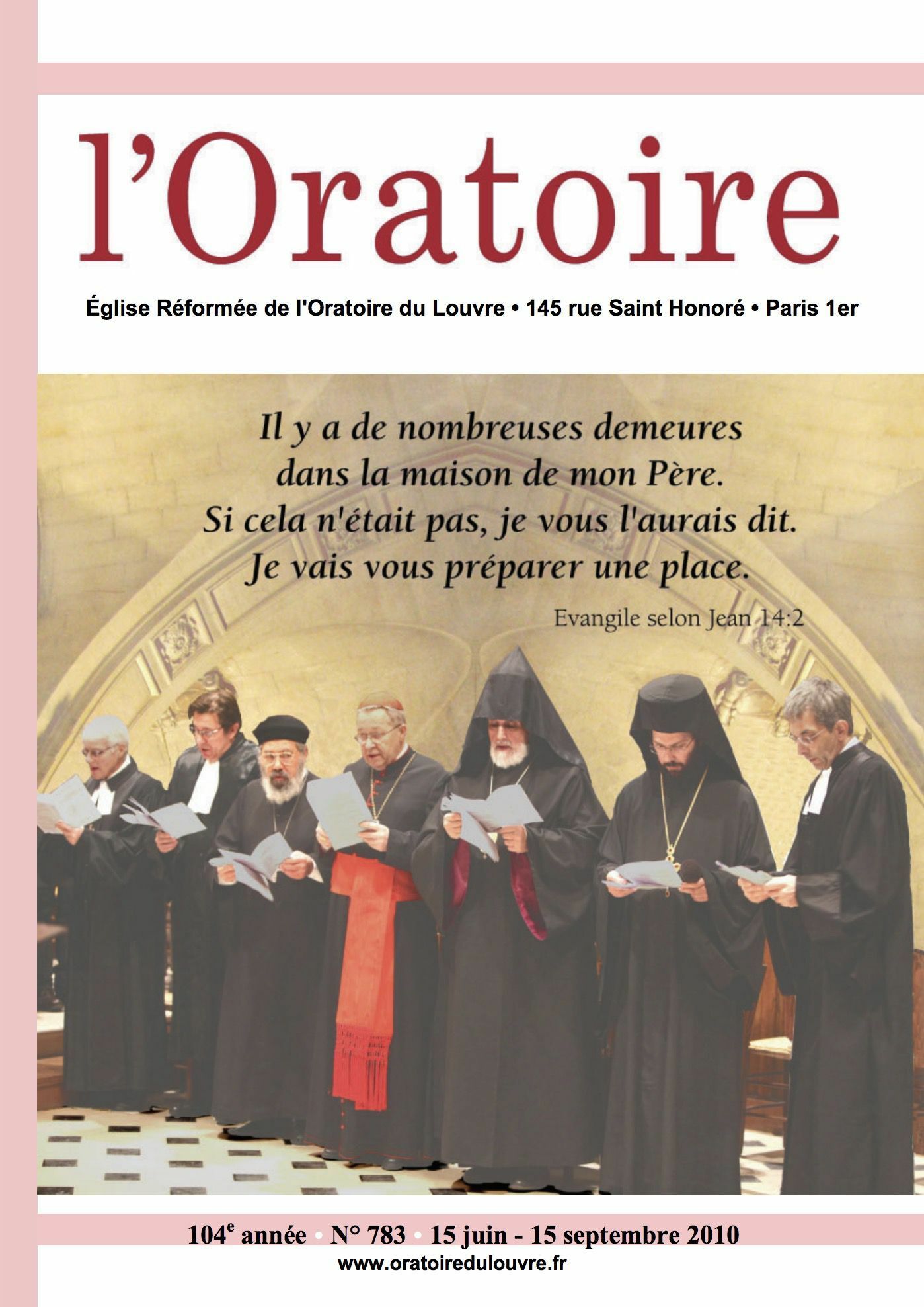 783 (2010 T3) – Le dialogue interreligieux