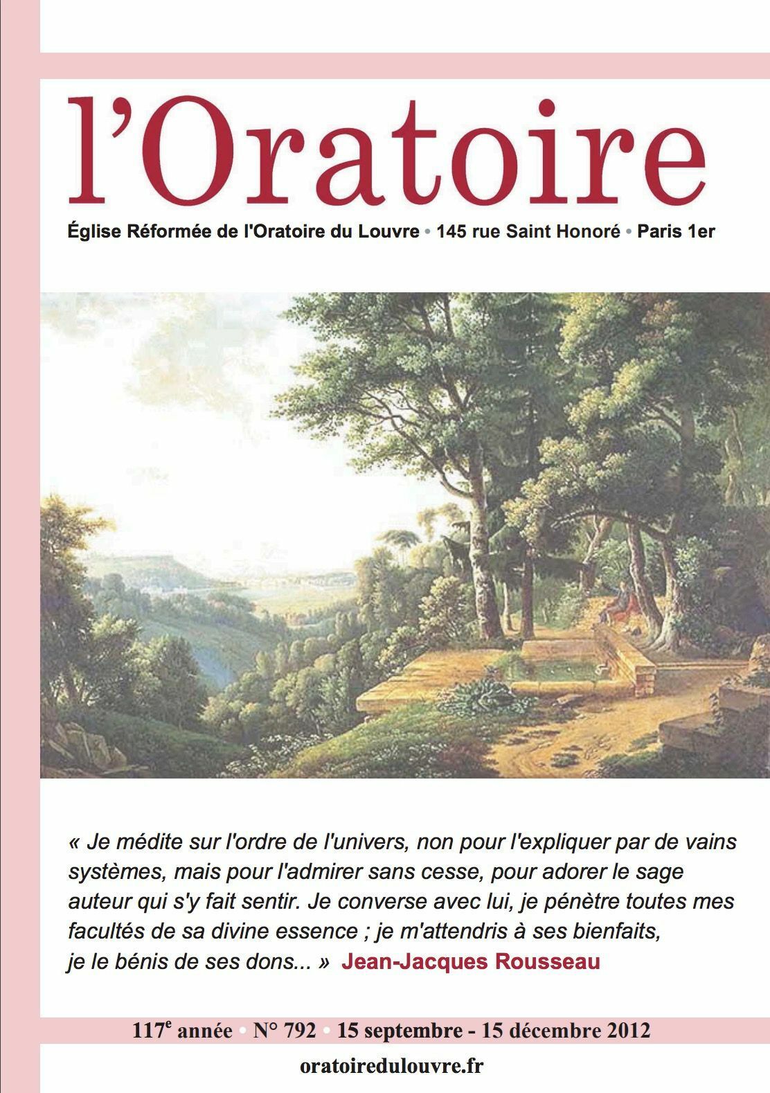 792 (2012 T4) – Rousseau, une lumière protestante