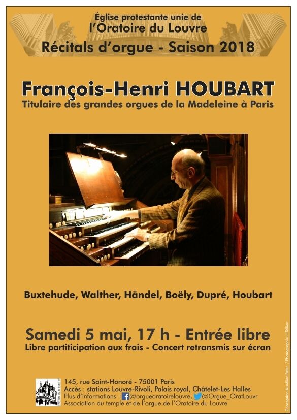 Récital François-Henri Houbart