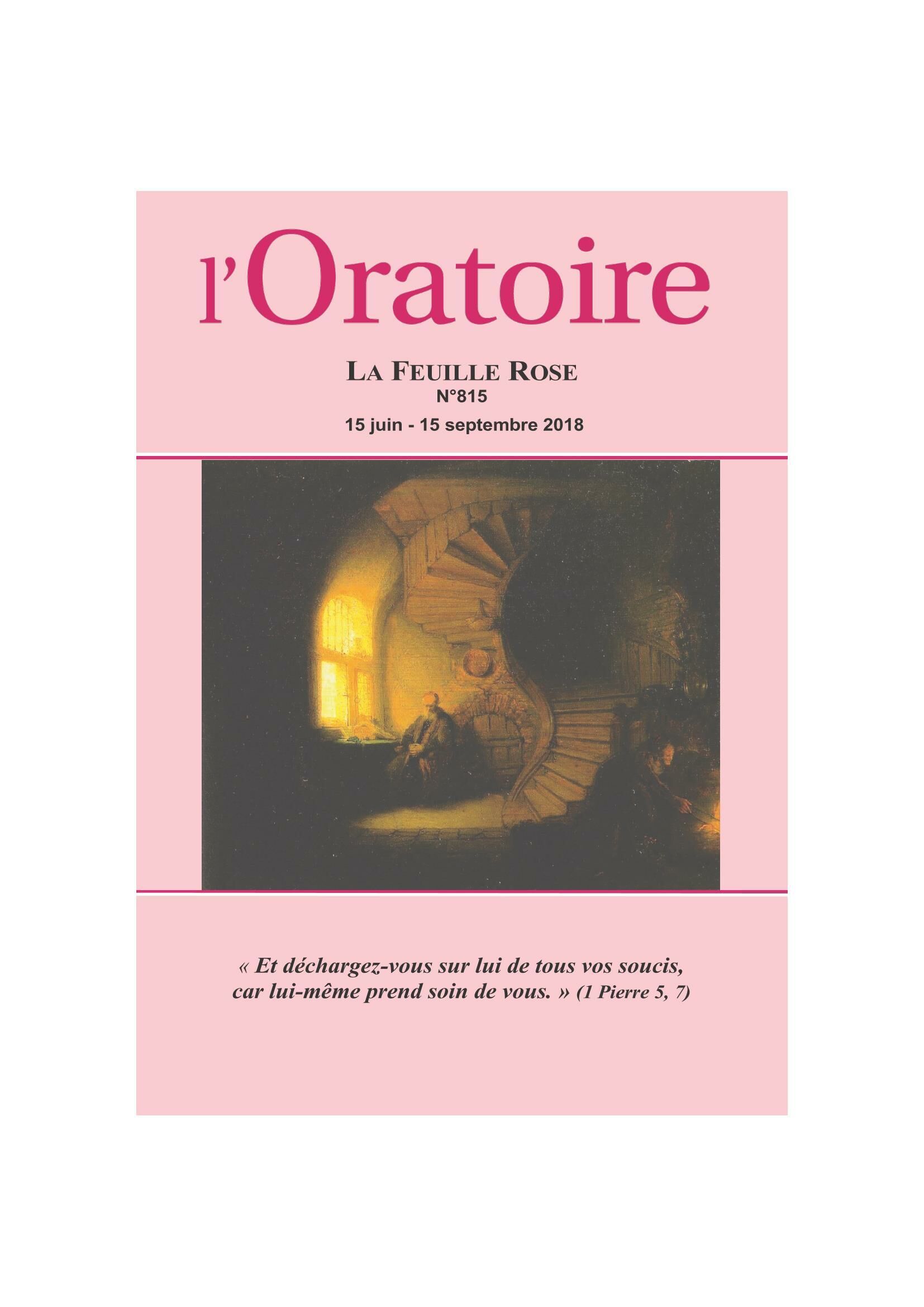 815 (2018 T3) – Lâchez prise !