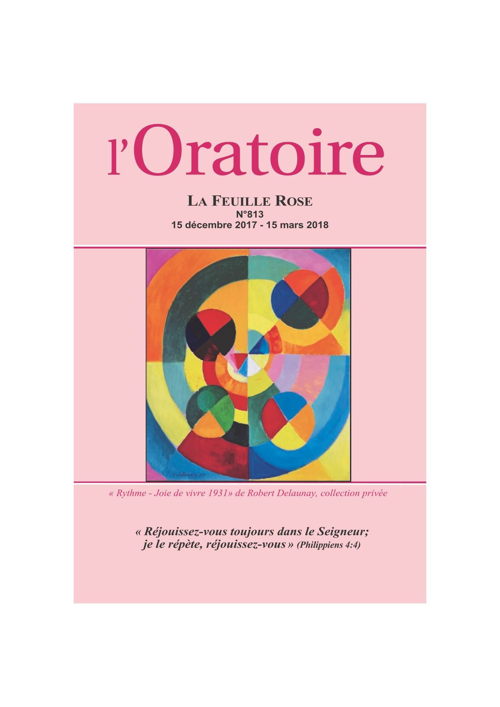 813 (2018 T1) – La Joie de Vivre et l’Amour de la Vie