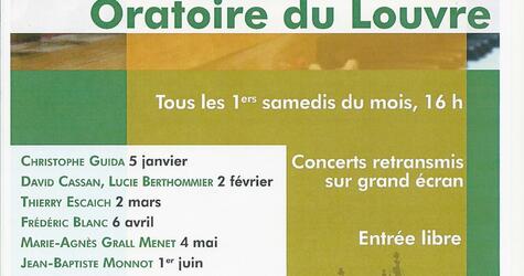 Récitals d&rsquo;orgue, saison 2019