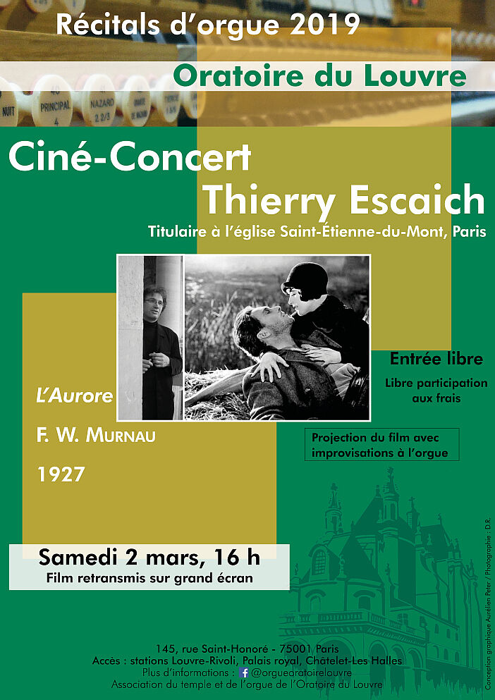 Ciné-Concert : L'Aurore de F.W. Murnau