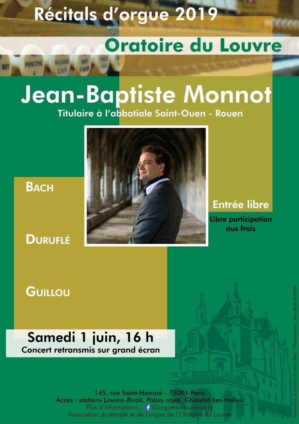 Récital de Jean-Baptiste MONNOT