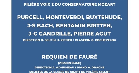 Concert du Conservatoire Mozart