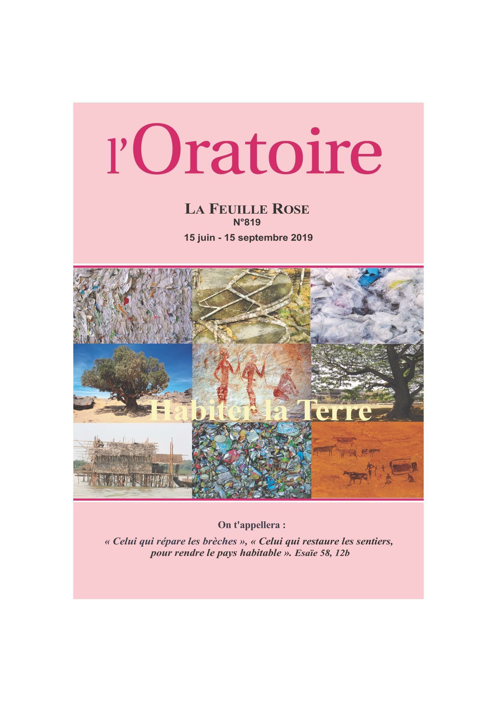 819 (2019 T3) – Habiter la Terre