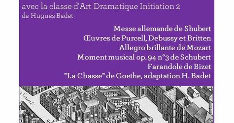 Concert du Conservatoire du Centre « W.A. Mozart »
