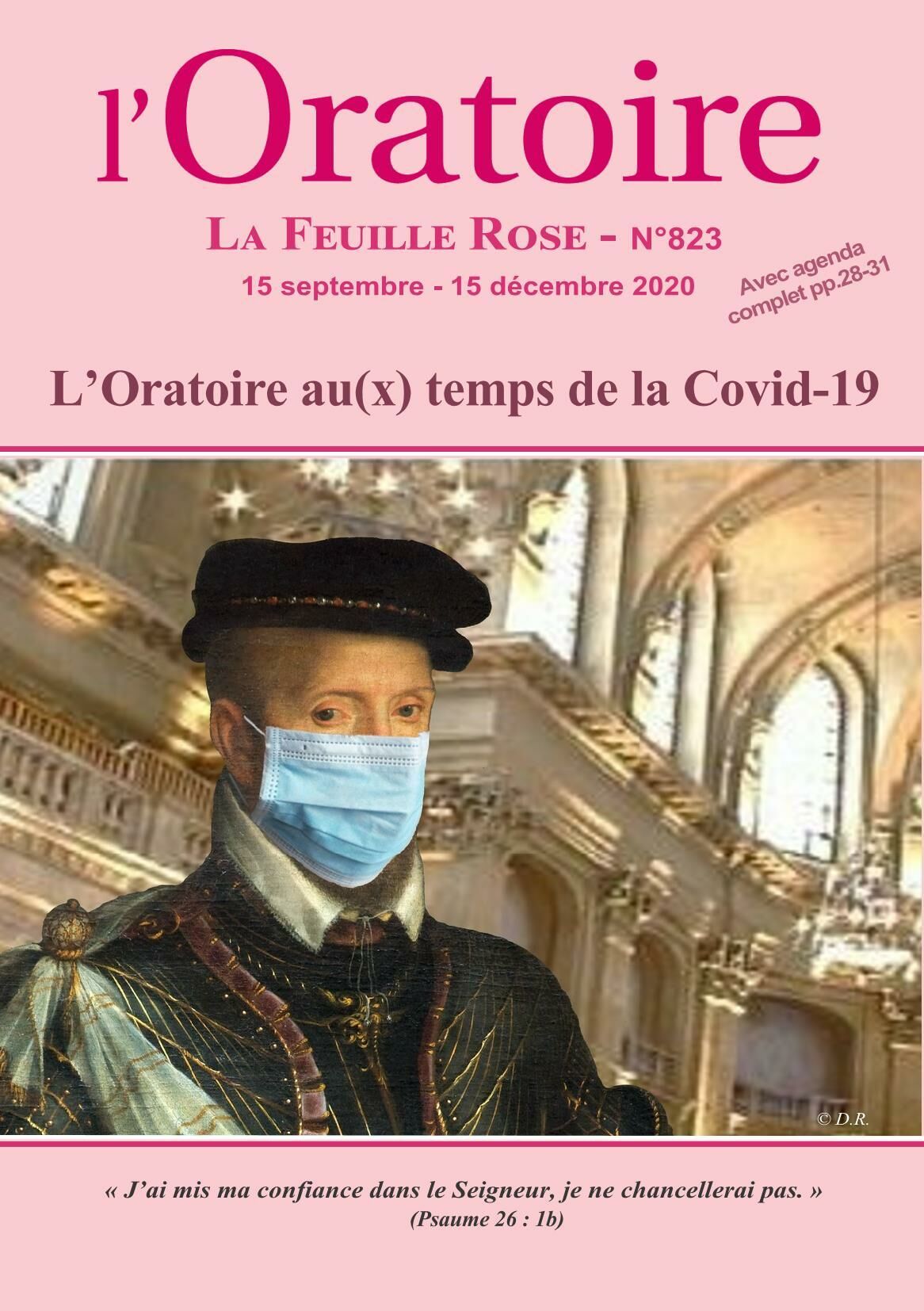823 (2020 T4) – L’Oratoire au(x) temps de la Covid-19