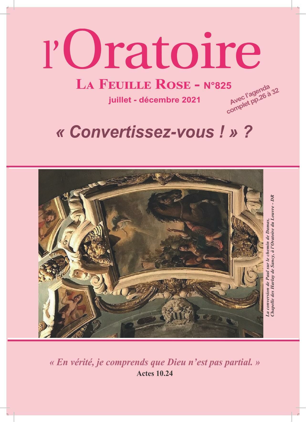 825 (2021 T3 + T4) –  » Convertissez-vous !  » ?