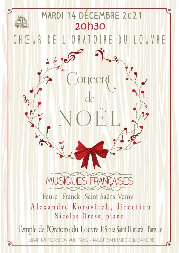 Concert du Choeur de l'Oratoire