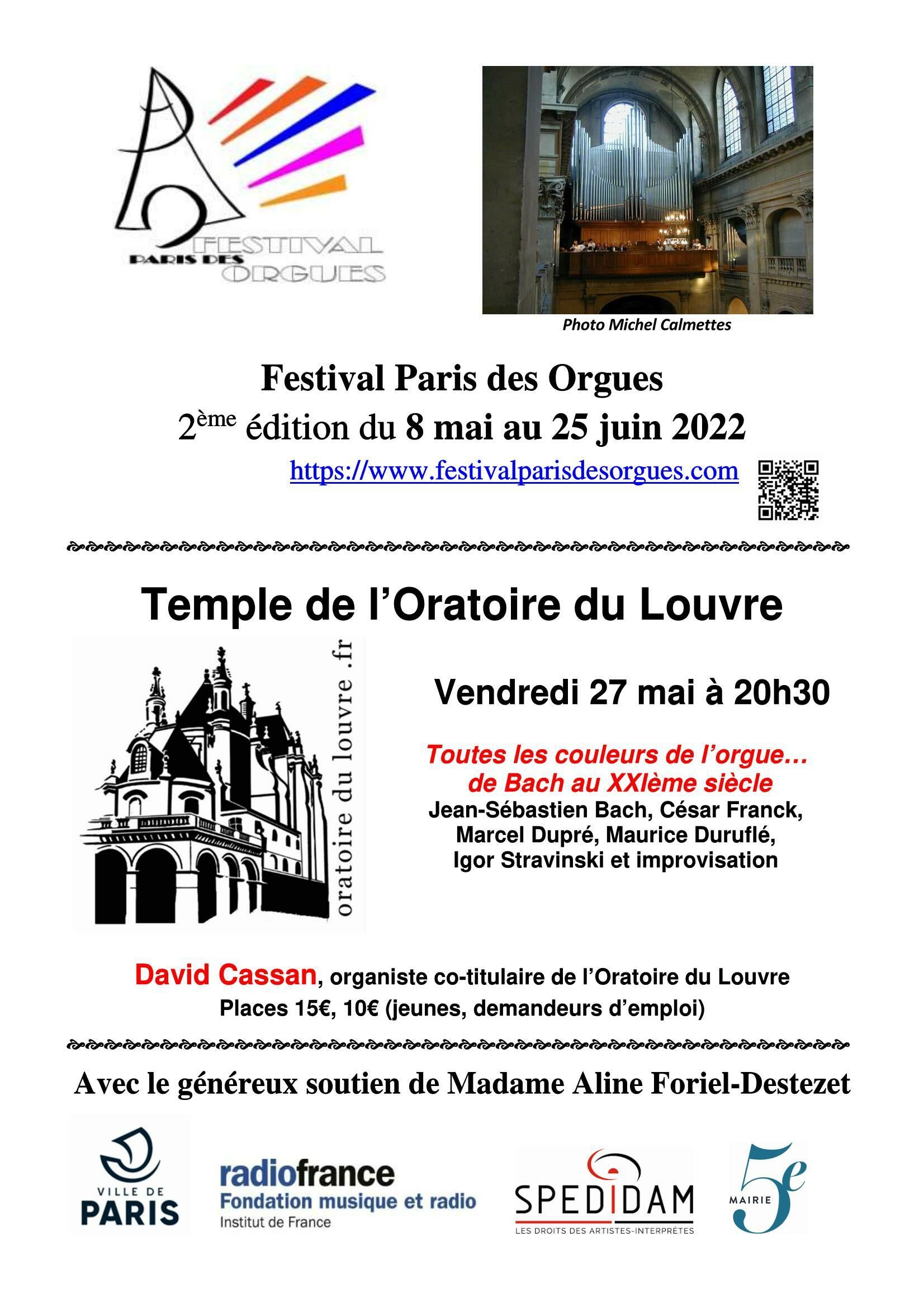 Festival Paris des Orgues 2022