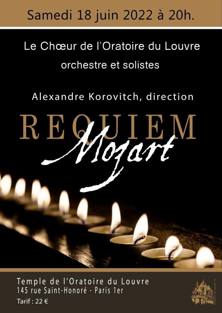 Concert du Choeur de l'Oratoire du Louvre
