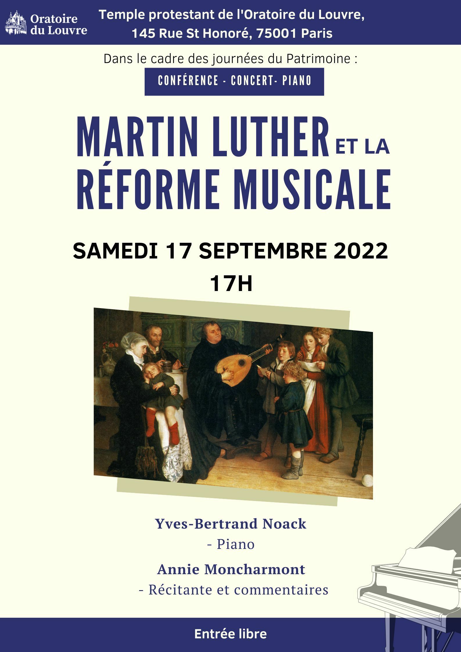 Conférence-Concert des JEP