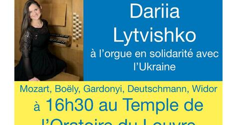 Concert en solidarité avec l’Ukraine