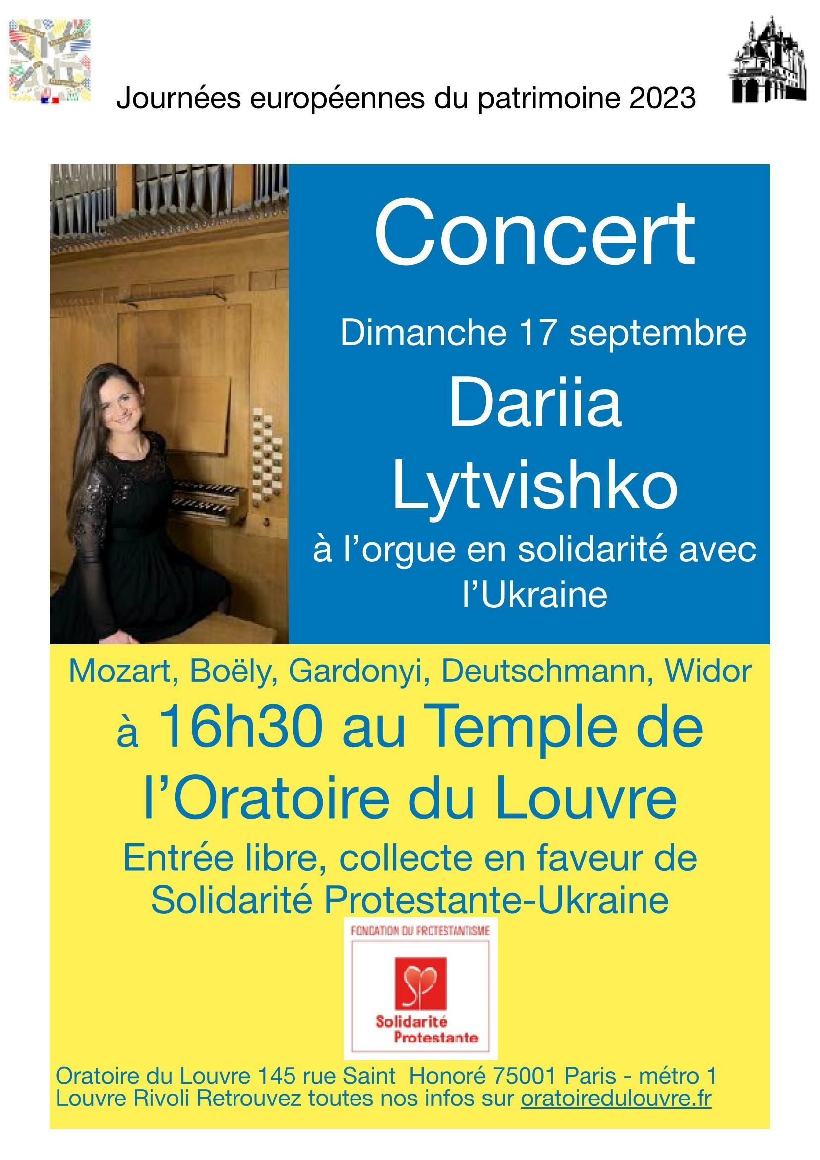 Concert en solidarité avec l’Ukraine