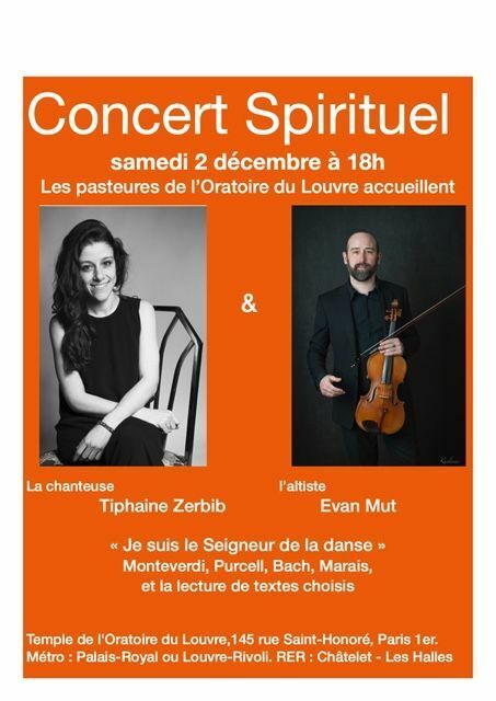 Concert spirituel décembre 2023