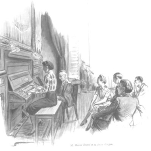 Souvenirs de Marie-Louise Girod sur la classe d'orgue de Marcel Dupré au Conservatoire National