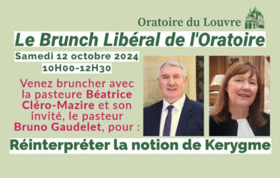 Le Brunch Libéral de l’Oratoire – Le Kerygme