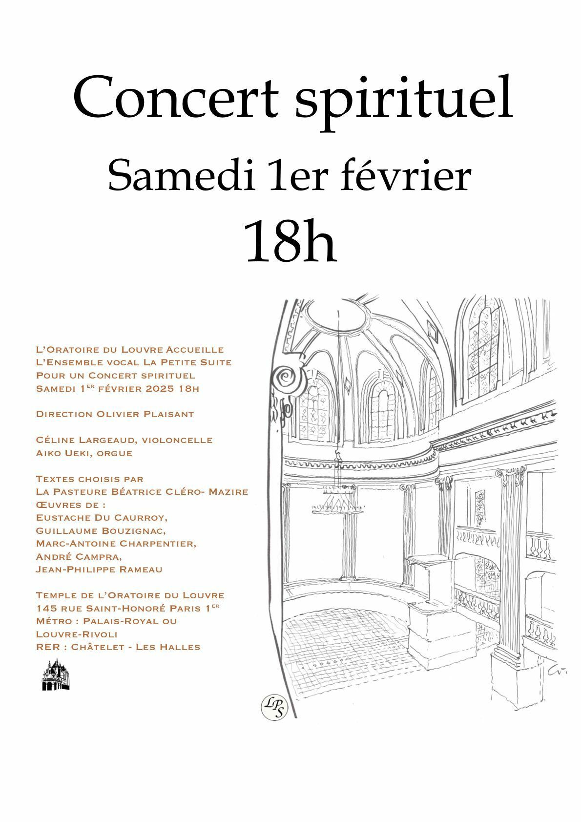 Concert spirituel février 2025