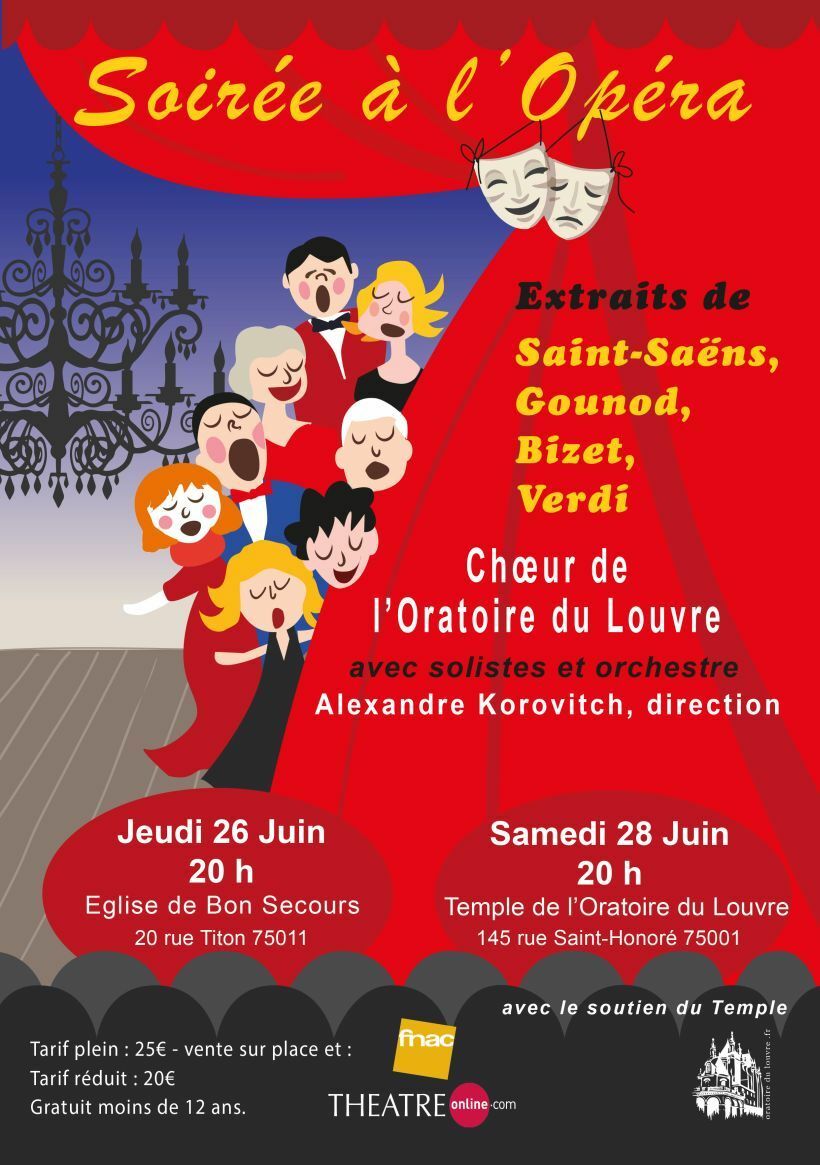 Concert du Choeur de l'Oratoire du Louvre