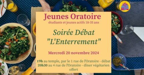 Groupe jeunes oratoire – L’Enterrement