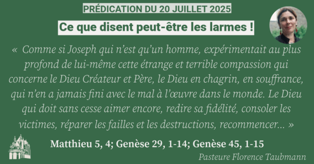 Ce que disent peut-être les larmes !