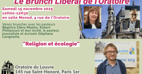 Le Brunch Libéral – Religion et écologie