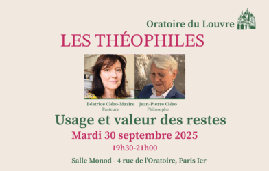 Les Théophiles – Usage et valeur des restes