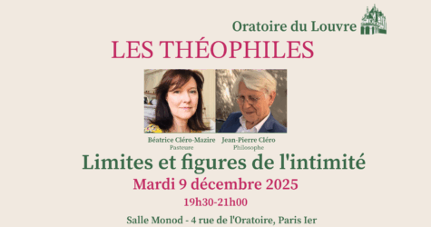 Les Théophiles –  Limites et figures de l’intimité