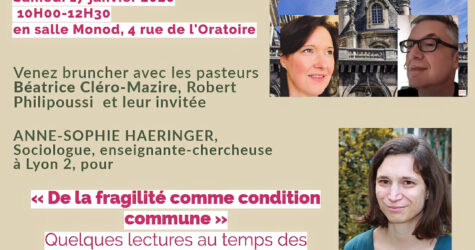 Le Brunch Libéral – DE LA FRAGILITÉ COMME CONDITION COMMUNE