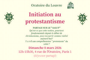 Initiation au protestantisme (KT adultes) – 08/03/2026