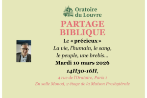 PARTAGE BIBLIQUE DU 10 MARS 2026