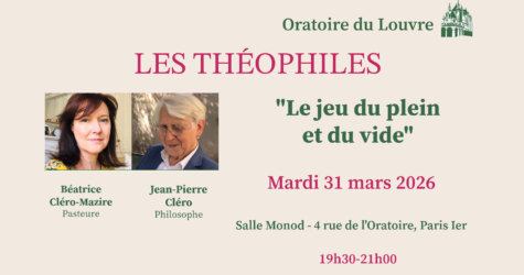 Les Théophiles –  31 Mars REPORTÉ ULTÉRIEUREMENT
