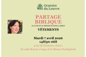 PARTAGE BIBLIQUE DU 7 AVRIL 2026