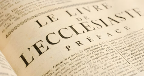 L&rsquo;ECCLESIASTE EN CHAIR ET EN OS