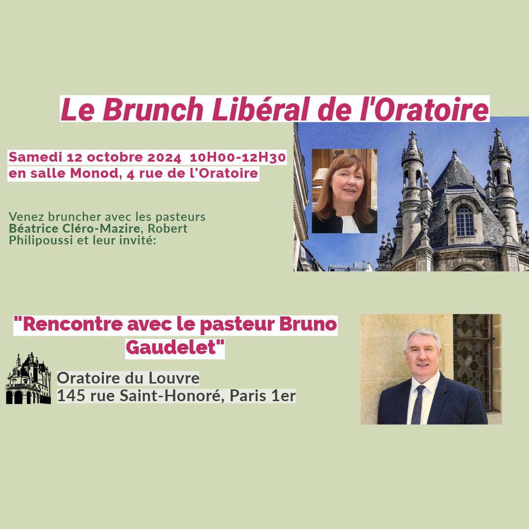 Rencontre avec le Pasteur Bruno Gaudelet