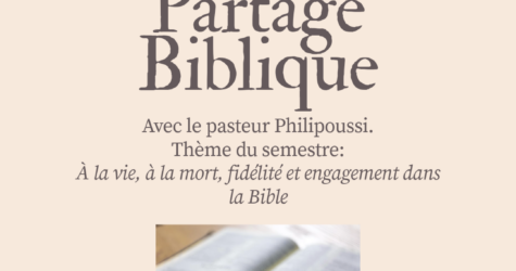 PARTAGE BIBLIQUE DU 8 SEPTEMBRE 2026