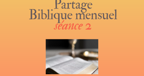 PARTAGE BIBLIQUE DU 6 OCTOBRE 2026